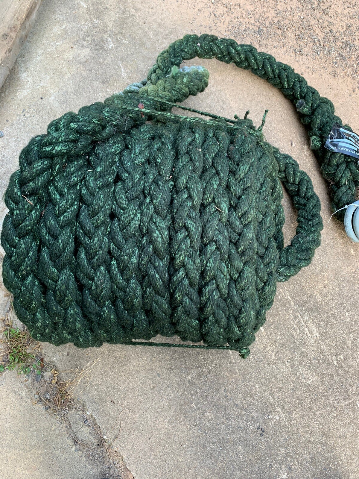 Fast Rope For Helicopter Repelling 90 Feet Military Issue New Still ...