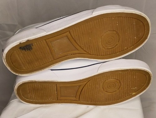 Polo Ralph Lauren Deck Boat Shoes Mens 7.5 D Shoes Brisbane 2 II White Leather - Picture 5 of 7