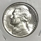 U.S. Jefferson Nickel Gem BU 1943 P