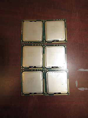 6 Intel Xeon L5520 2.26GHz SLBFA Quad Core Processor [24c]