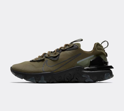 Nike React Vision in Dark Green and Black All Sizes Limited Stock