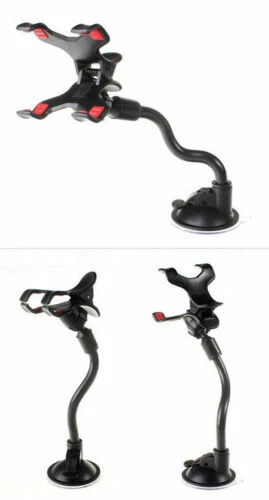 Soporte de montaje de ventosa para parabrisas de automóvil para teléfono celular móvil iPhone GPS Foto 4 de 4