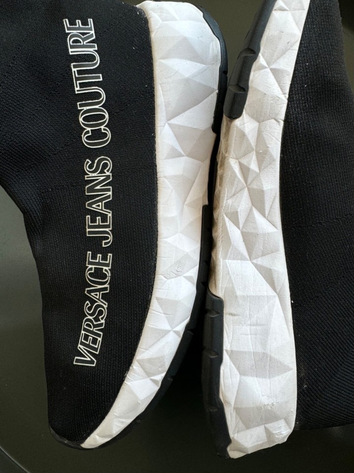 versace jeans couture sneakers women tall cloth trainers size 9 US / 39