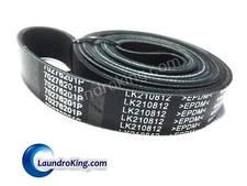 70276201P  QUALITY EPDM DRYER BELT 105.5" FOR HUEBSCH/SPEED/QUEEN/IPSO 70276201