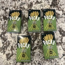 Pocky Cream Covered Patyczki do ciastek 2,47 uncji w opakowaniu (Matcha, 5-pak)