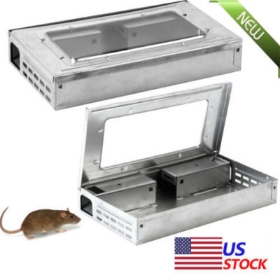 20 Tin Cat style LIVE Mouse Trap with window Multi Catch MiceMouse Trap NEW SALE