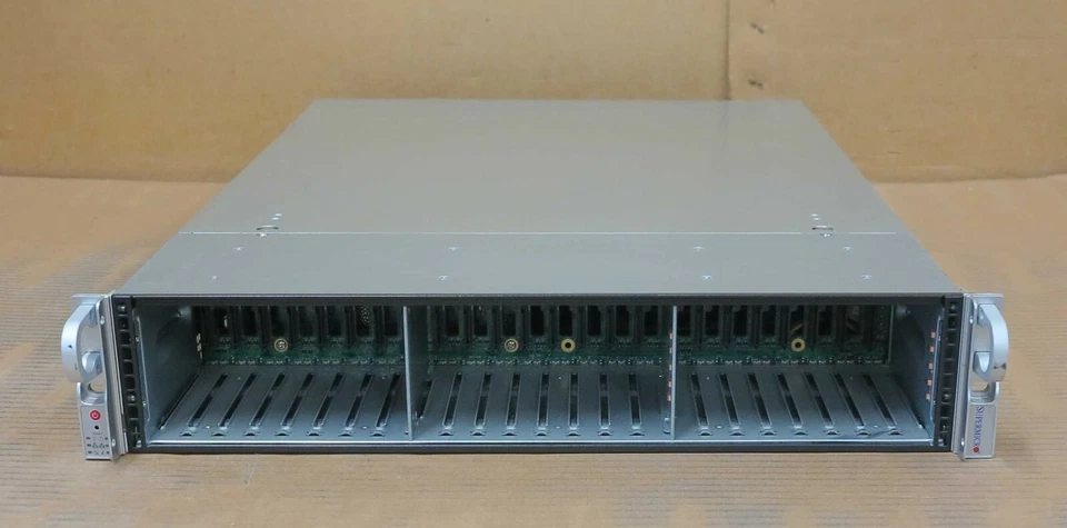 Supermicro SuperChassis CSE-216 X9DRE-TF+ CTO E5-2600v2 2U 24-Bay 2U rack server - Image 2 of 4