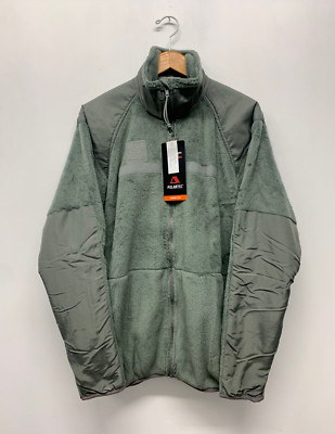 NOS ECWCS Level 3 Fleece Jacket, Foliage Green, Size Medium / Long, S-39