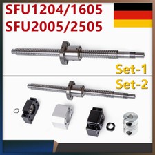 SFU1605/1204/2005/2505 Kugelumlaufspindel /Festlager/Kupplung/Muttergehäuse Set