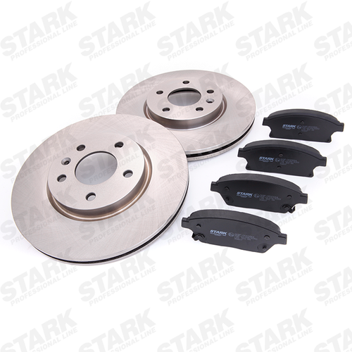Kit Disques Et Plaquettes De Frein AVANT ABS Pour Ford Sierra Panther Solo - Neuf