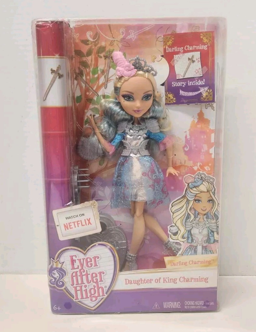 Ever After High Darling Dragon Games Puppe + Ständer + Kamm | Kaufen
