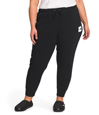 THE NORTH FACE Black Box Logo JOGGERS SWEATPANTS Plus Womens Size 3X NEW