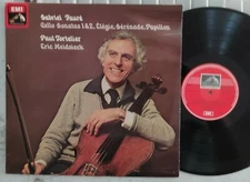 ASD 3153 ED1 Faure - Cello Works Paul Tortelier Heidsieck UK Quad LP NM