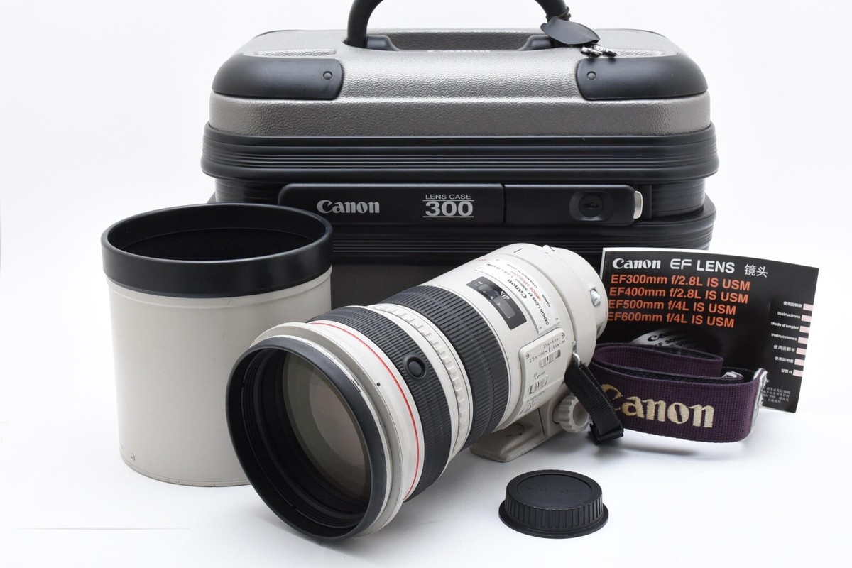 Canon Telephoto EF 300mm f/2.8L IS USM w/box From Japan