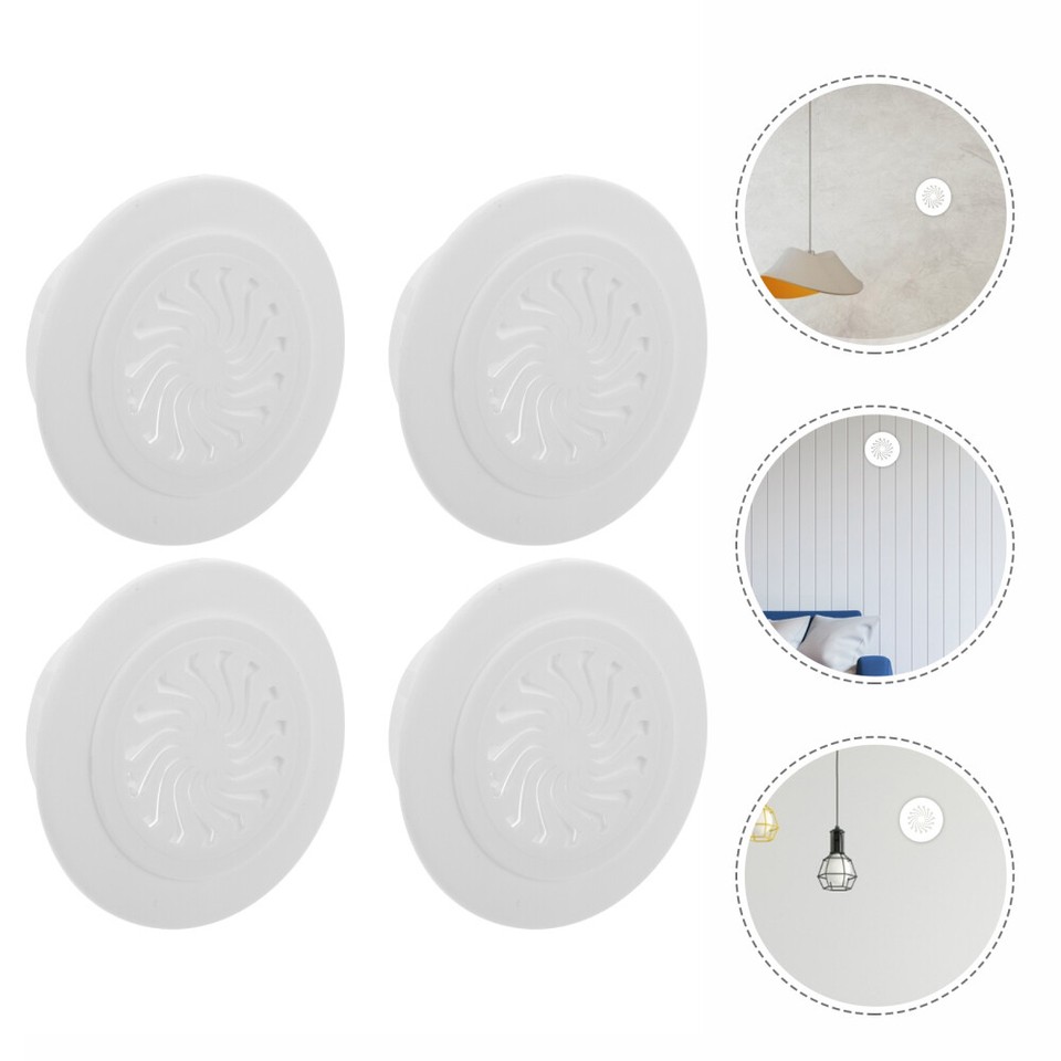 4pcs Decorative Outdoor Pipe Covers Wall Hole Plug Decorative Drain