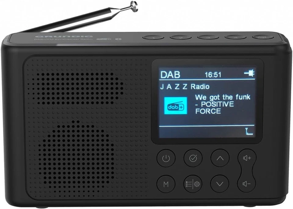 Grundig Music 6500 - Taschenradio (Lautsprecher) schwarz - Bild 2 von 4