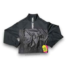 Zumba Shimmer Pullover Jacket Bold Black Wome...