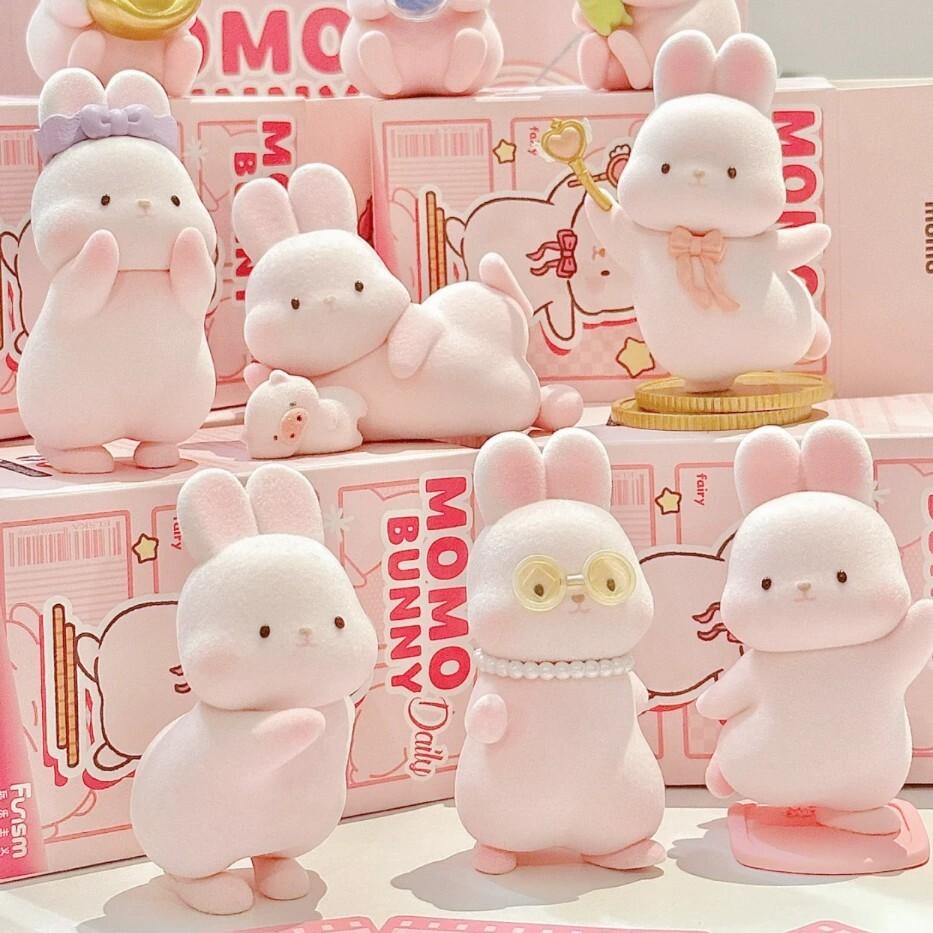 Funsm Momo Rabbit Everyday Series Blind Box Confirmed Figures Toys
