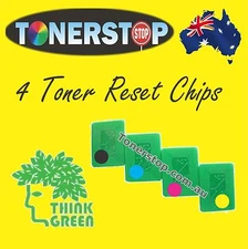 4x INTOPRINT ENVELOPE DP 100 DP100 DP100GA TONER CARTRIDGE RESET CHIPS