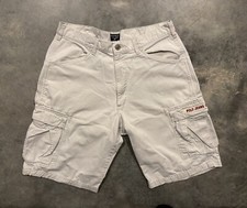 VTG Polo Jeans Co Ralph Lauren Hip Hop Baggy Cargo Skater Shorts Mens 34 Y2K