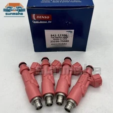 4X DENSO Fuel Injectors 23250-75080 For 99-04 Toyota 4Runner Tacoma 2.4L 2.7L L4