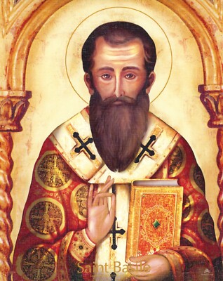 Saint St. Basil (Basile)  - 8 x 10 print (No Frame) RPC8225