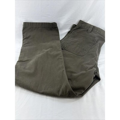 Carhartt Brown Carpenter Work Pants Relaxed Fit Size 40X32 B324-DFE