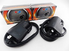 YAMAHA FJR1300 01-08 FORSETI IGNITION COIL SPARK PLUG CAP ASSEMBLY SET OF 2