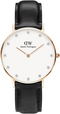 Daniel Wellington 0951DW Women's Classy Sheffield Stainless Steel Case Watch