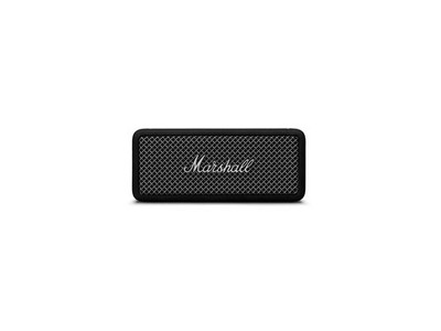 MARSHALL Emberton II Bluetooth Lautsprecher, Black and Steel, Wasserfest