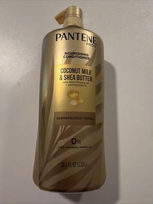 Pantene Pro-V Coconut Milk & SheaButter Conditioner Anti-Frizz 38.2 fl oz
