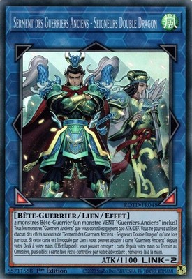 Yu-Gi-Oh! Schwur der Alten Krieger - Double Dragon Lords ROTD-FR048 SR