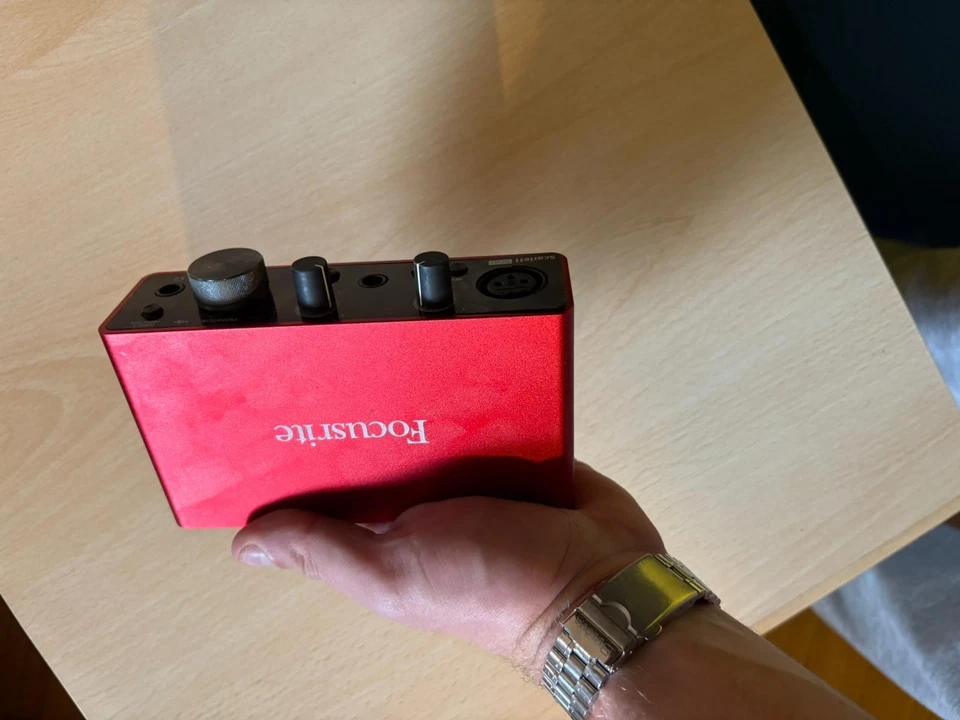 FOCUSRITE SCARLETT SOLO (2rd Gen.) scheda audio usb per registrazione produzione - Immagine 3 di 4