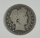 1893-S BARBER HALF DOLLAR GOOD
