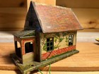 Train TOY LIONEL LIGHTED HOUSE. SMALL TINY RUST. WIRES. VERY GOOD!!!! — photo 2