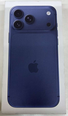 Original Apple iPhone 17 Pro Max Empty Box   Blue