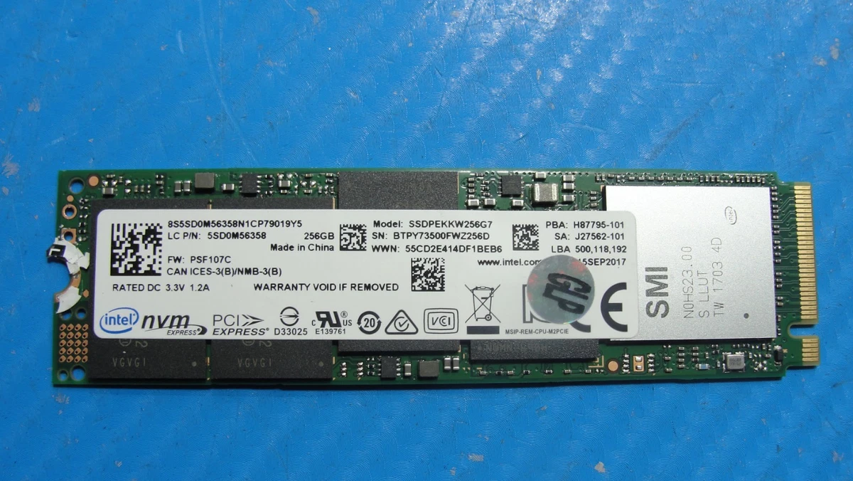 Intel 256 GB Solid State Drives 2.5 in Form Factor for sale | eBay