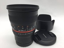 Samyang SAMYANG Single-Focus Standard Lens 50mm F1.4 for Canon EOS M Mount,