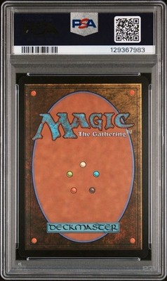 PSA 9 Chaos Emerald (7036) Blue Foil - Lotus Petal - Sonic Secret