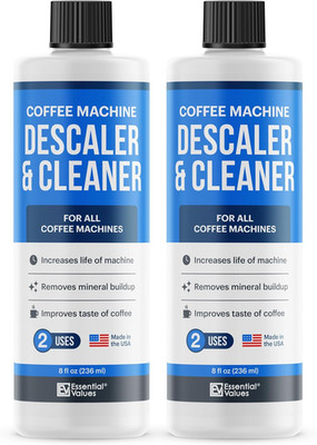 Descaling Solution for Delonghi Keurig Breville Nespresso (4 Uses) - Coffee Mach