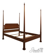70742: HENKEL HARRIS Cherry Queen Size Pencil Post Bed