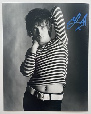 SIGNIERTES MARK LAFF GENERATION X DRUMMER 10x8 FOTO SELTEN AUTHENTISCH BILLY IDOL