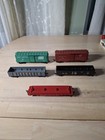 Konvolut 5 HO Güterwagen - Mantua + Hongkong - Güterwagen/Gondeln - funktionierende Türen