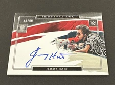 2022 PANINI IMPECCABLE WWE JIMMY HART IMMORTAL INK AUTO #’d 48/98!