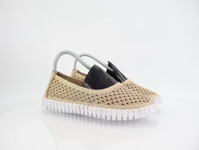 Ilse Jacobsen Women Tulip Bit Platform Slip On Shoe Size 40 10 Gold Loafer