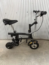 Rare Vintage Huffy Battery Powered Micro Mini  Circus Stunt Bicycle Bike Black