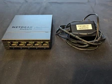 Netgear - GS105Ev2 5-Port Gigabit Smart Managed Plus Switch