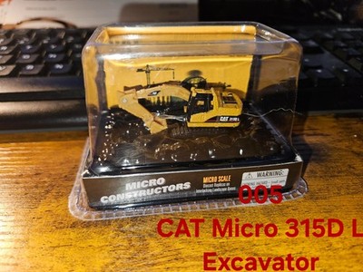 Caterpillar CAT 315D L Excavator Micro Constructor  Scale Diecast Model