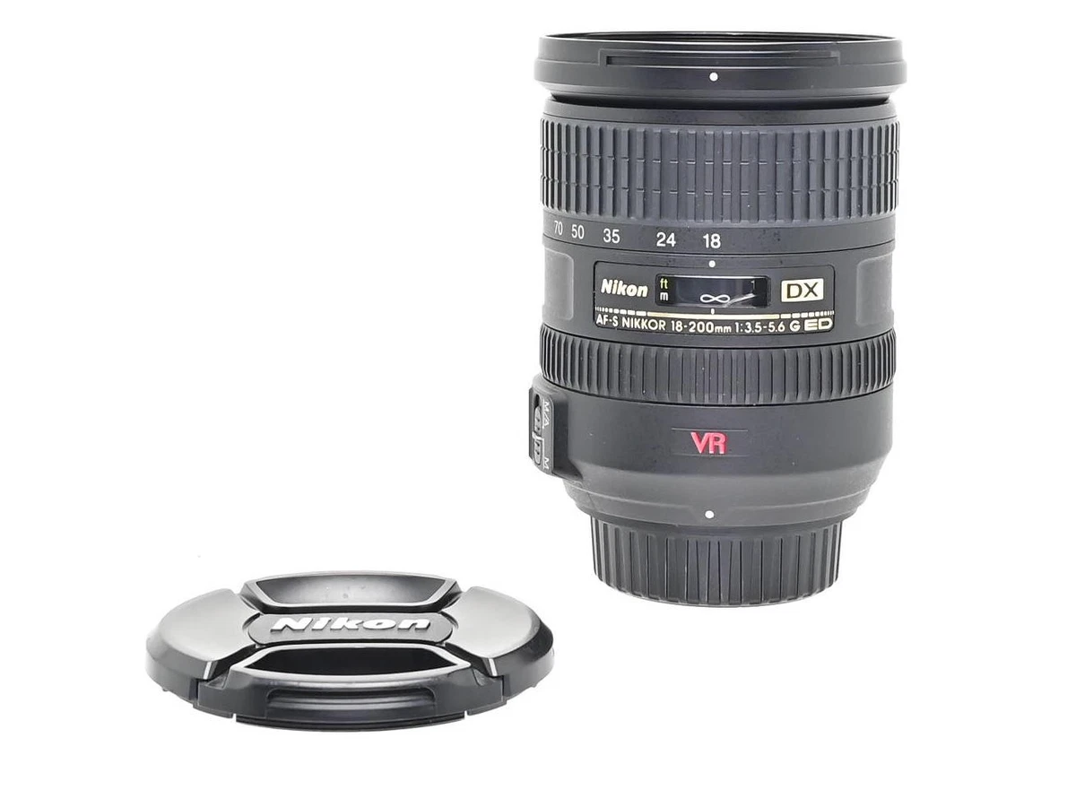 NIKON AF-S NIKKOR 18-200mm f/3.5-5.6 G DX ED VR | eBay