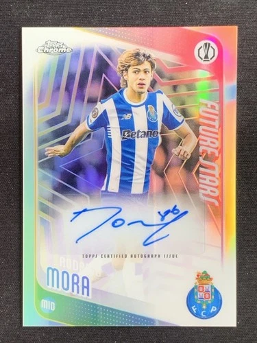 Rodrigo Mora 2025-26 Topps Chrome UCC Future Stars Refractor Auto #FSA-AM -n2